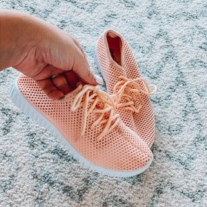 Peach Sneakers